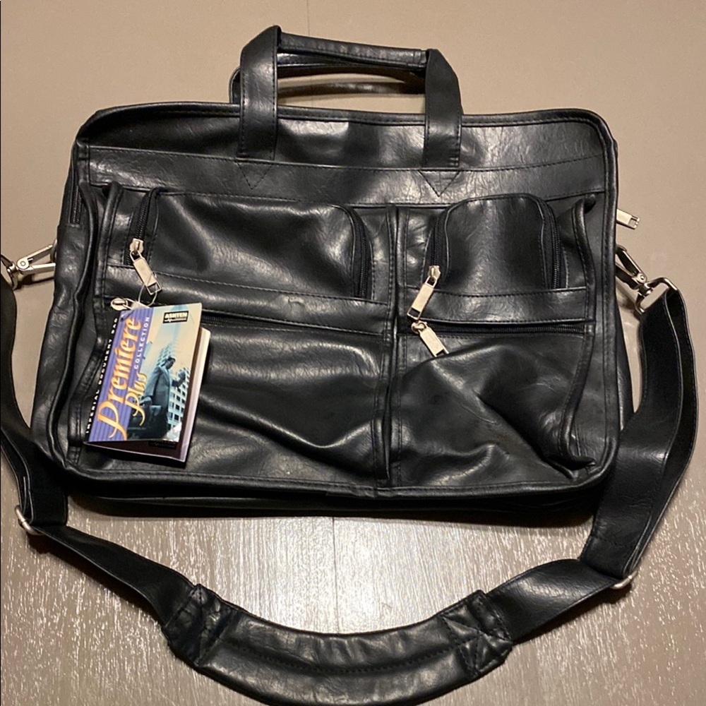 NWT Imperial Premiere Plus Briefcase Document Laptop Bag Business Travel - Picture 2 of 14